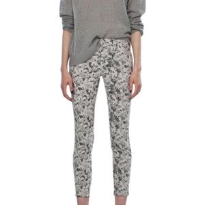 J Brand floral ankle pants